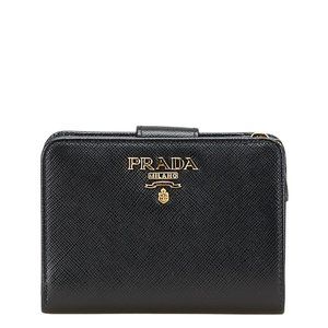 PRADA Black Leather Wallet